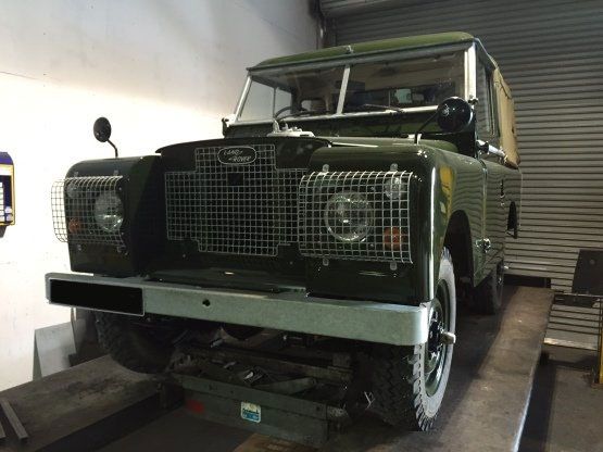 landrover workshop